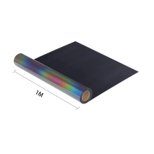 heat transfer reflective film New Colored Rainbow Reflective Fabric Polyester fabric for Fashion Clothing or Jacket